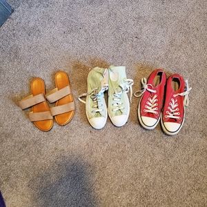 Lot of 3 Old Shoes